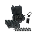 WILLIAMS AV DWS TGS 20 400 ALK Digi-Wave 400 Series Tour Guide System with Receivers/Transceiver/Headset Mic/Case