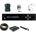 Photo of WILLIAMS AV FM 557-24 PRO Plus Large-area Dual FM and Wi-Fi Assistive Listening System with 24 FM R37 Receivers