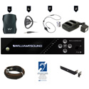 Photo of WILLIAMS AV FM 557 PRO D Plus Large-area Dual FM and Wi-Fi Assistive Listening System with Dante & 4 FM R37 Receivers