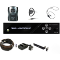 Photo of WILLIAMS AV FM 558 PRO D Plus Large-area Dual FM and Wi-Fi Assistive Listening System with Dante & 4 FM R38 Receivers