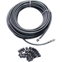 WILLIAMS AV WCA 008-50 RG59 Coaxial Cable with F-connectors and Hardware - 50 Foot
