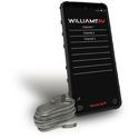 WILLIAMS AV WF-R2 03 WaveCAST Assisted Listening Wi-Fi Receiver w/6.8-in Touchscreen - Li-Poly Battery - Power Cable
