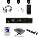 WILLIAMS AV WF SYS1C WaveCAST System with Integrated Li-Poly Battery & 2 WAV Pro Wi-Fi Receivers