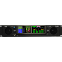 Wohler iAM-AUDIO2-8 2RU Dual Screen 8 Channel Dual Input 3G/HD/SD-SDI Audio Monitor with Touch Screen Controls