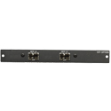 Photo of Wohler OPT-SFP CARD (iVAM) Adds Two Additional 3G SFP Cages to any iVAM or iAM Product or two 12G Cages to iVAM 12G