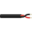 West Penn Wire 224 2 Conductor 18GA Control Cable 1000 Feet- Black