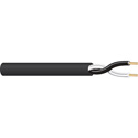 West Penn 25210 10/2 Stranded Bare Copper Conductors - Unshielded Black - 1000 feet