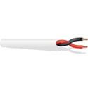 Photo of West Penn Wire 25225B-500 - 16 GA Unshielded Plenum Speaker Cable - 500 Feet - White