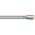Photo of West Penn 25244BGY0500 18/4 Stranded Unshielded Plenum Audio Cable - 500-Foot - Gray