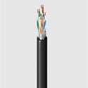 West Penn 254236F 350MHz 23AWG CMP Plenum Rated Cat6A Cable - Gray - 1000 Foot