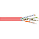 Photo of West Penn 254245 Plenum Cat5e Cable - Pink - 1000 Foot Reel in Box