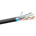 West Penn 254246F Plenum 4 Pair Category 6 Cable - 1000 Ft. Black