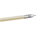 Photo of West Penn 256100 RG6/U CCS CATV Dual Shield Plenum Cable - 1000 Foot Ivory