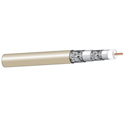 West Penn 25Q841 RG6/U Type CATV Coaxial Cable Plenum - Ivory - 500 Foot