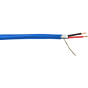 West Penn Wire 291 2 Conductor Shielded Mic/Low Voltage Communication/Control Cable 1000 Feet Blue Reel-In-Box