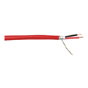 Photo of West Penn Wire 291 2 Conductor Shielded Mic/Low Voltage Communication and Control Cable - Red - 1000 Foot Reel-In-Box