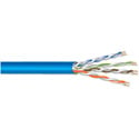 West Penn Wire 4245 Cat5e Cable with PVC Jacket - Blue -1000 Foot Reel in a Box