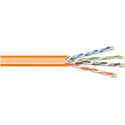 Photo of West Penn 4246 23 AWG 4 Pair Category 6 Cable - 1000 Ft. Reel in Box Orange