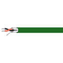 Photo of West Penn 454 1P 22G Stranded Shielded Miniature Line Level Audio Cable - Green - 1000 Foot