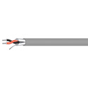 Photo of West Penn 454 1P 22G Stranded Shielded Miniature Line Level Audio Cable - Gray - 1000 Foot