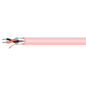 Photo of West Penn 454 1P 22G Stranded Shielded Miniature Line Level Audio Cable - Pink - 1000 Foot