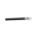 West Penn 6450 RG6/U 12Ghz HD-SDI CMR Rated Coaxial Video Cable Shielded/Solid/SC 18AWG - 1000 Foot - Black