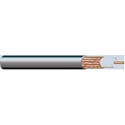 West Penn Wire 825 MiniMax 25 AWG Solid Center Coaxial Cable - Black - per Ft