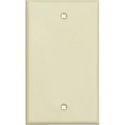 Photo of My Custom Shop WP1-PLAS/IVORY 1-Gang Blank Ivory Lexan Wall Plate