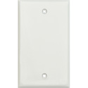 Photo of My Custom Shop WP1 1-Gang Blank White Lexan Wall Plate