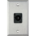 Photo of My Custom Shop 1-Gang Stainless Steel Wall Plate w/ 1 Toslink connector