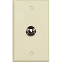 Photo of My Custom Shop WPLI-1109 1-Gang Ivory Lexan Wall Plate w/ 1 1/4-Inch TRS Phone Jack