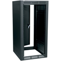 Middle Atlantic WRK-24SA-27LRD 24RU WRK-SA Series 24-1/4-Inch Wide Rack with Rear Door - 32-Inches Deep - TAA