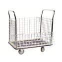 Photo of Wesco 270456 Wire Caged Platform Production Truck/Cart - 23 Inch x 35 Inch