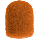 Photo of WindTech 1100 Series 1100-08 Small Size Foam Ball Windscreen 1/4 inch Orange