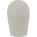 Photo of WindTech 1200 Series 1200-02 Medium Size Foam Windscreen Teardrop 3/4in Off-White