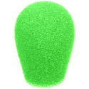 Photo of WindTech 2100 Series 2100-22 Small Size Windscreen 1/4in TearDrop - Neon Green