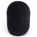 WindTech 500-12 500 Series Military Grade Foam Windscreen for Headset/Podium/Lavalier Type Microphone - 1/2 Inch - Black