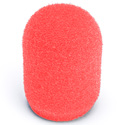 Photo of WindTech 500-20 500 Series Military Grade Foam Windscreen for Headset/Podium/Lavalier Type Microphone 1/2 Inch Neon Pink