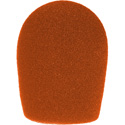 Photo of WindTech 600 series Medium Sized Foam Windscreen 600-07 1in Sphere -Tangerine