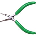 Photo of Xcelite CN255G 5 Inch 60 Degree Curved Nose Pliers w/Cushion Grips & Smooth Jaw