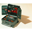 Xcelite TCMB100STWN 86-Piece Service Technician Tool Set with Roller Bearing Case