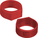 Photo of Neutrik XCR-2 Colored Ring for X-Series Cable Ends - Red - 10 Pack