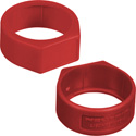 Photo of NEUTRIK XCR-2 Colored Ring for X-Series Cable Ends - Red - 10 Pack