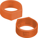 Photo of NEUTRIK XCR-3 Colored Ring for X-Series Cable Ends - Orange - 10 Pack