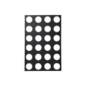 X-Keys XK-A-1430-R XK-24 4 Inch x 6 Inch Paper Backlight Mask for XK-24/XK-12 Joystick and XK-12 Jog/Shuttle