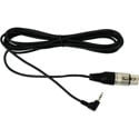 Photo of Connectronics Premium Quality XLRF-Stereo Mini RA Male Audio Cable 6ft