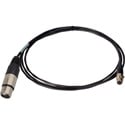 Photo of Connectronics Premium Quality 3-Pin XLR Female to 3-Pin Mini XLR Female Audio Cable - 1.5 Foot