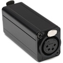 Photo of Sescom Chassis Mount Adapter 4-Pin XLR Female to 4-Pin XLR Female