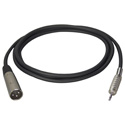 Photo of Connectronics Premium Quality XLR Male-Mini Male Audio Cable 10 Ft
