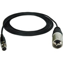 Photo of Connectronics Premium Quality 3-Pin XLR Male to TA3F Mini XLR Female Audio Cable - 10 Foot